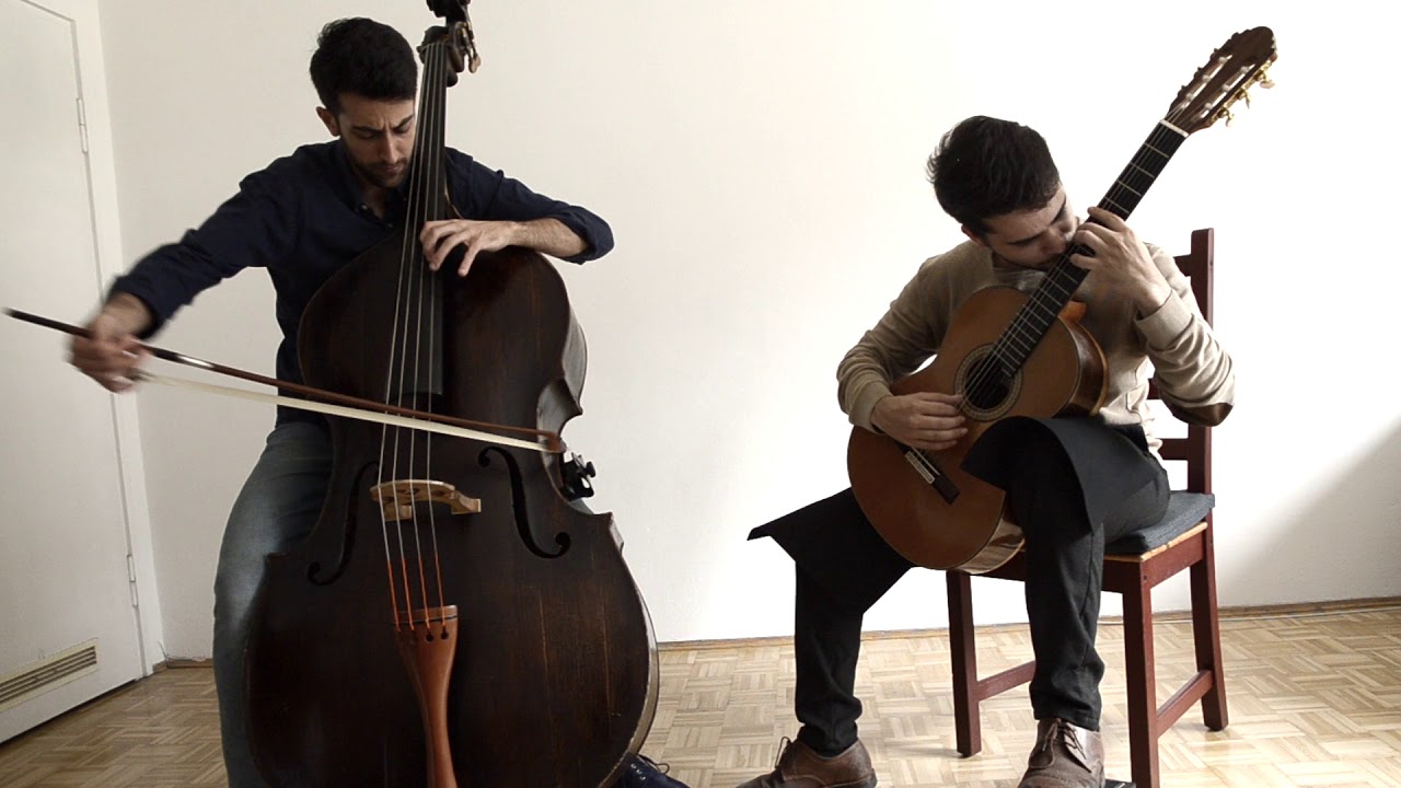El Paño Moruno - Manuel de Falla (Double Bass and Guitar)