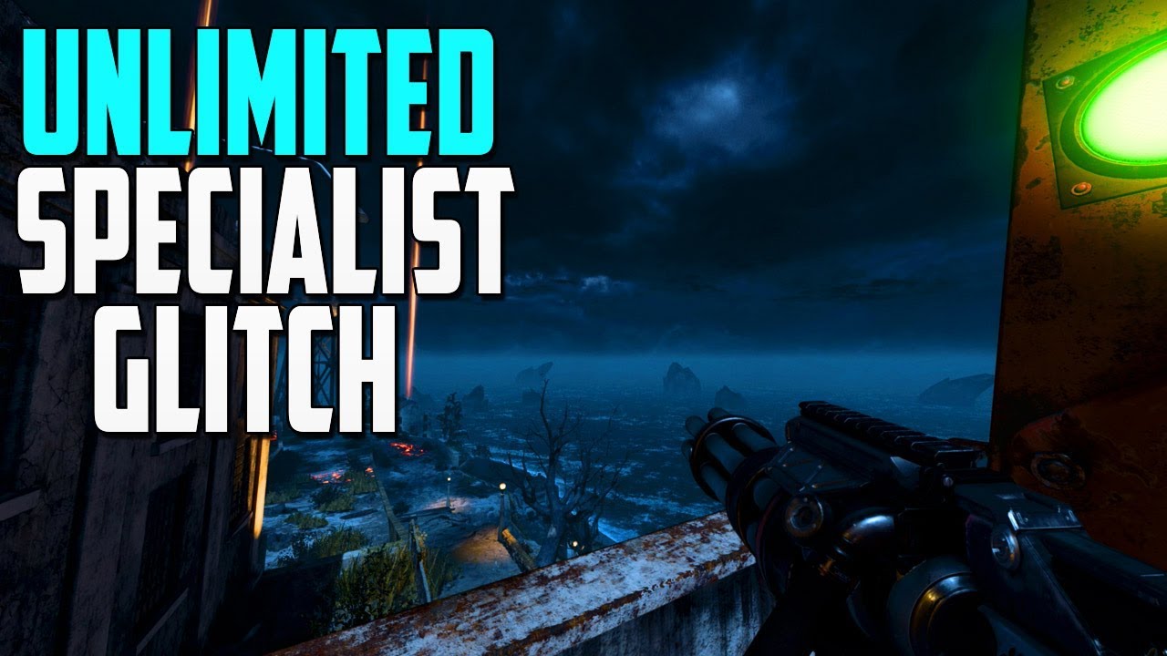 Black Ops 4 Zombie Glitches - Solo Unlimited Specialist Glitch! Rank Up Fast! (BO4 Zombies Glitches)