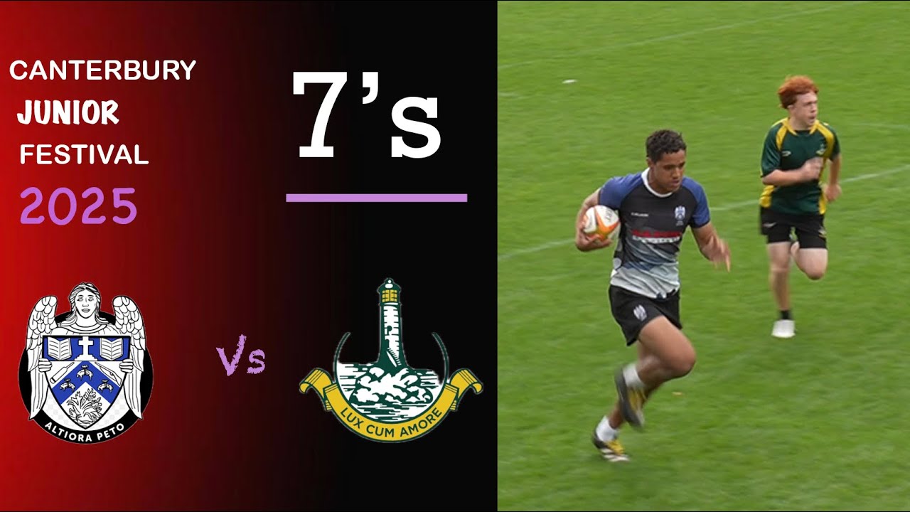 Christchurch Boys vs Rangiora College (Canterbury Junior 7's Festival)