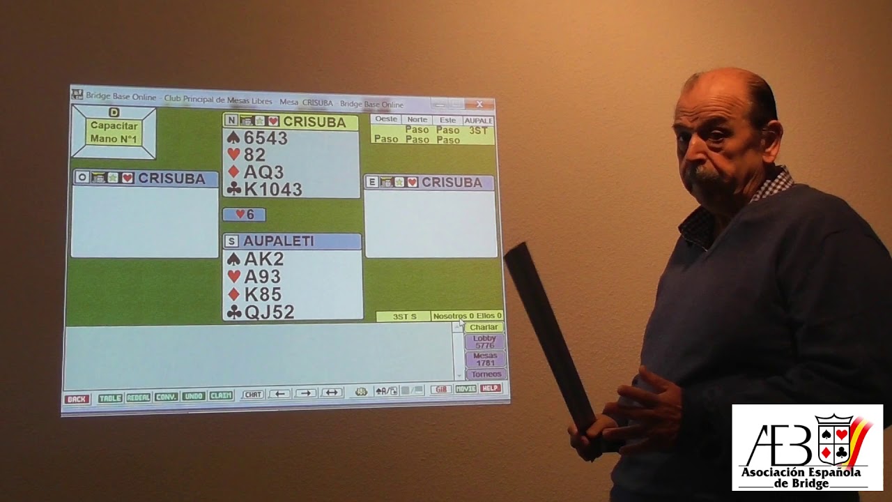 Curso de carteo (34) - Adversario peligroso (I). Básico a sin triunfo