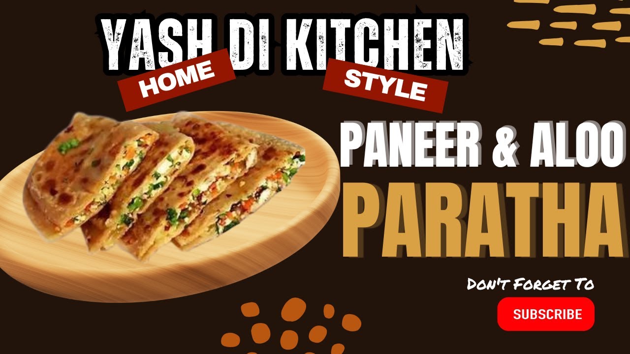Paneer Paratha | Aloo Paratha at Home | Stuffed Paratha Indian Breakfast #paratha #food