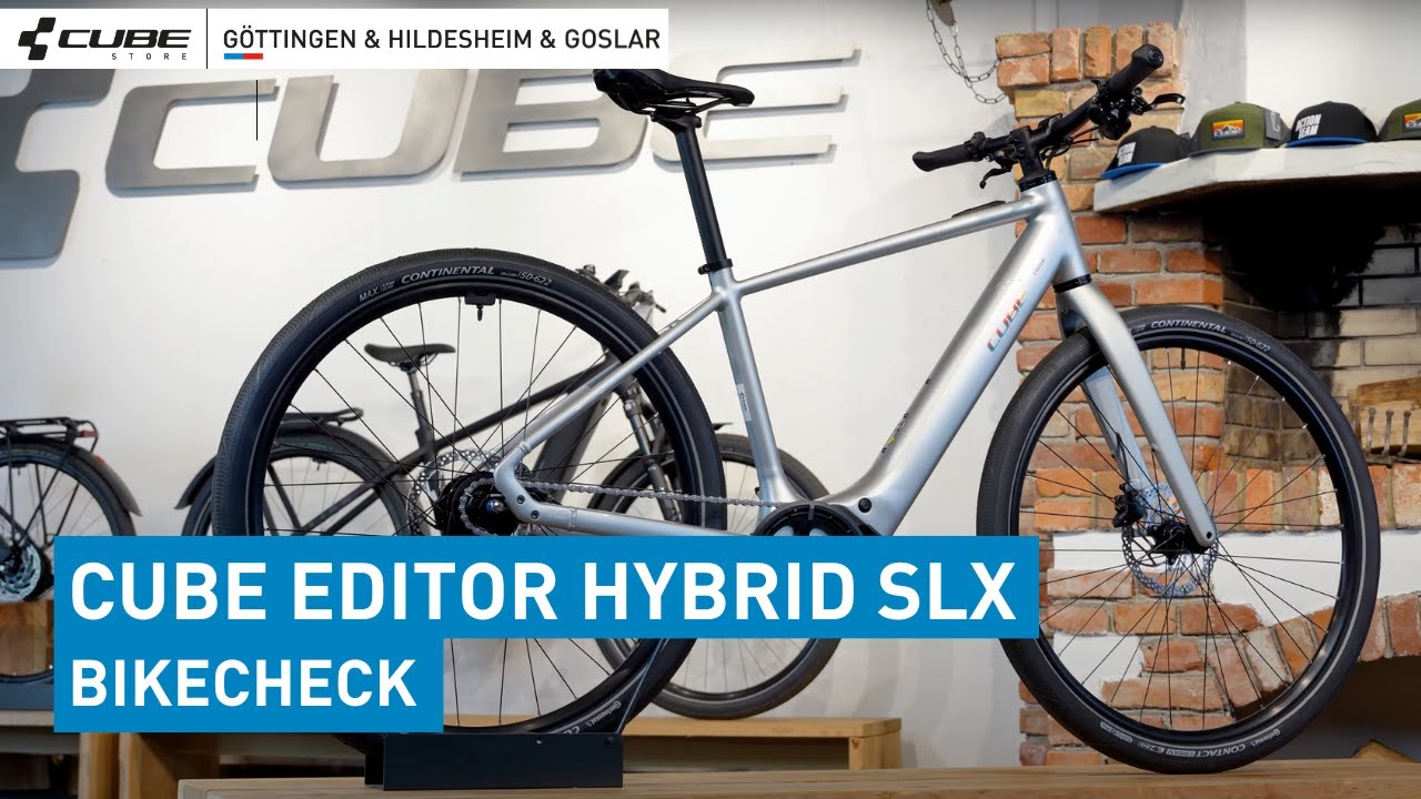 Das ist City-Bike CUBE Editor Hybrid SLX 🚴‍♂️