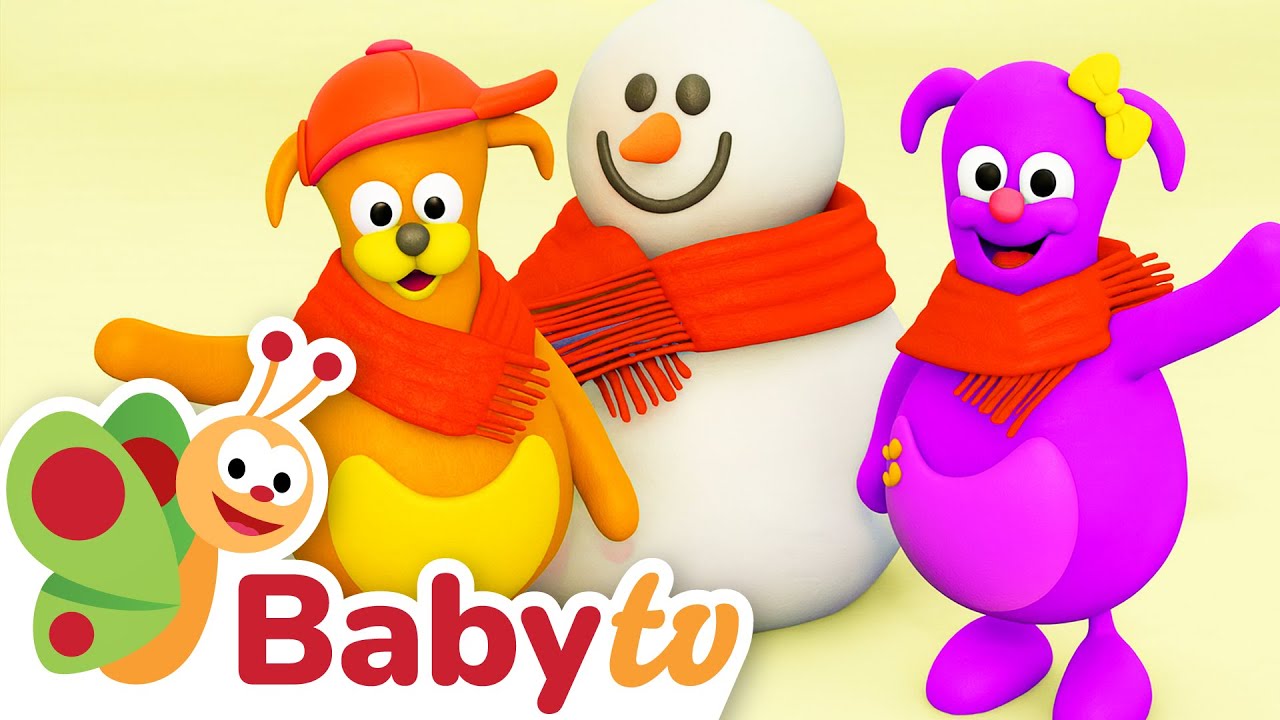 Nico ve Bianca Kardan Adam Yapıyor ⛄ | Karda Dans @BabyTVTR