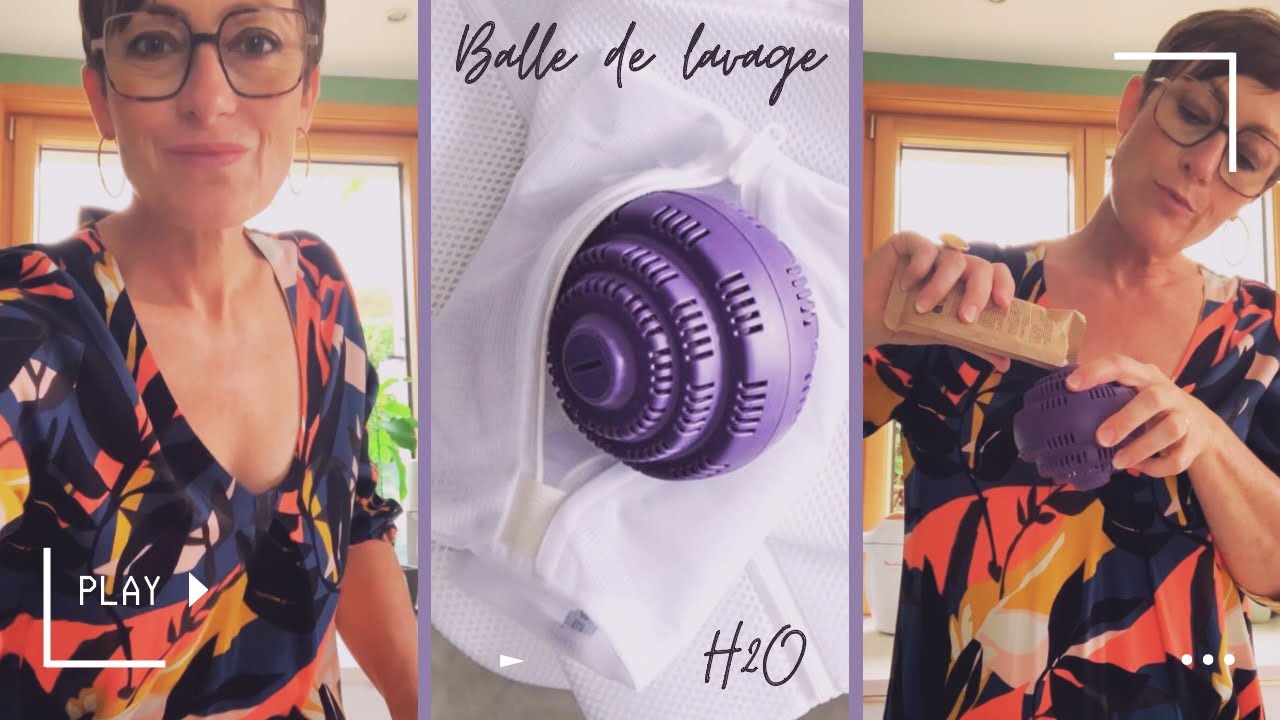 Unboxing et prise en main de la balle de lavage H2O 💦