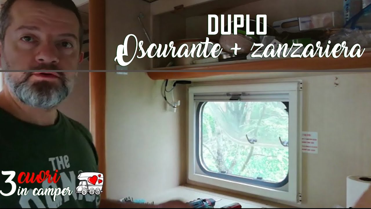 Nuova zanzariera + oscurante DUPLO! 🌞