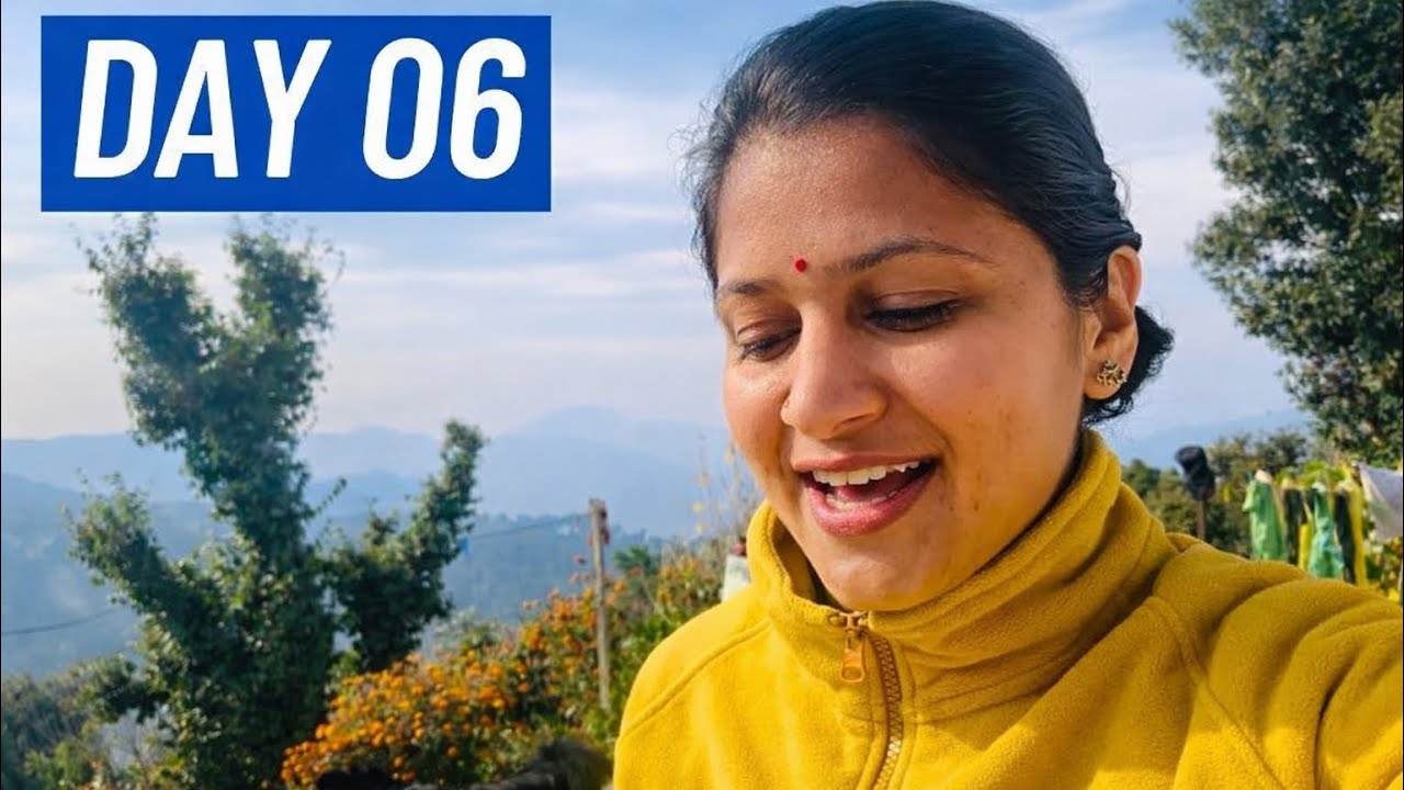 Day 06✅ 7 Day Vlog Challenge🔥 Life of a homemaker in Uttrakhand🌺