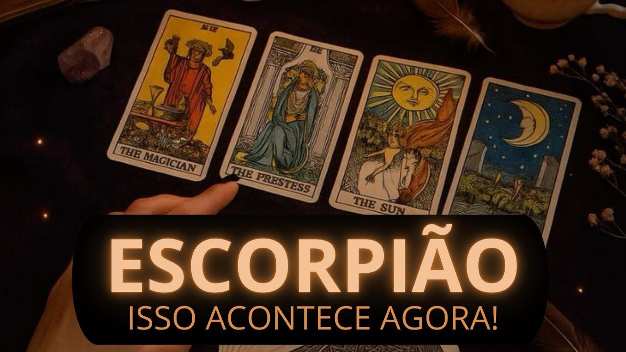 ESCORPIÃO♏O Destino te trás 2 surpresas. Nunca vi você tão feliz assim!!! ✨🎇
