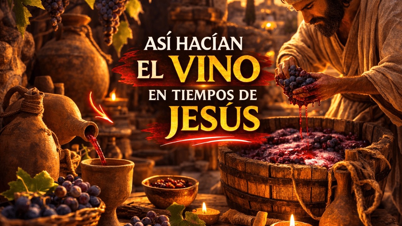 ¿Cómo se elaboraba el vino en tiempos de Jesús?
