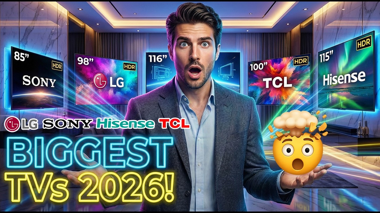 Best Big Screen TVs 2026 &ndash; 85