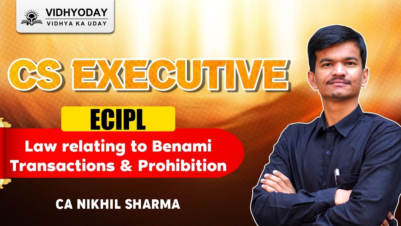 Benami Transaction I CA Nikhil Sharma