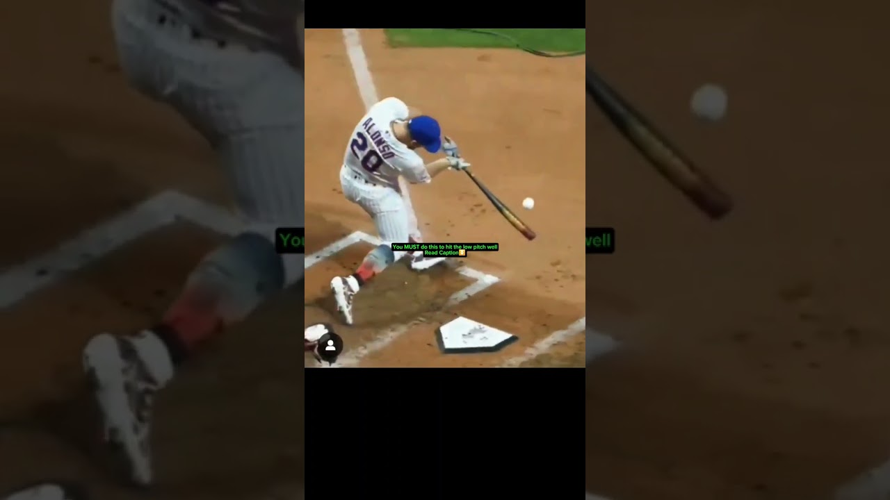 You MUST do this to hit the low pitch well