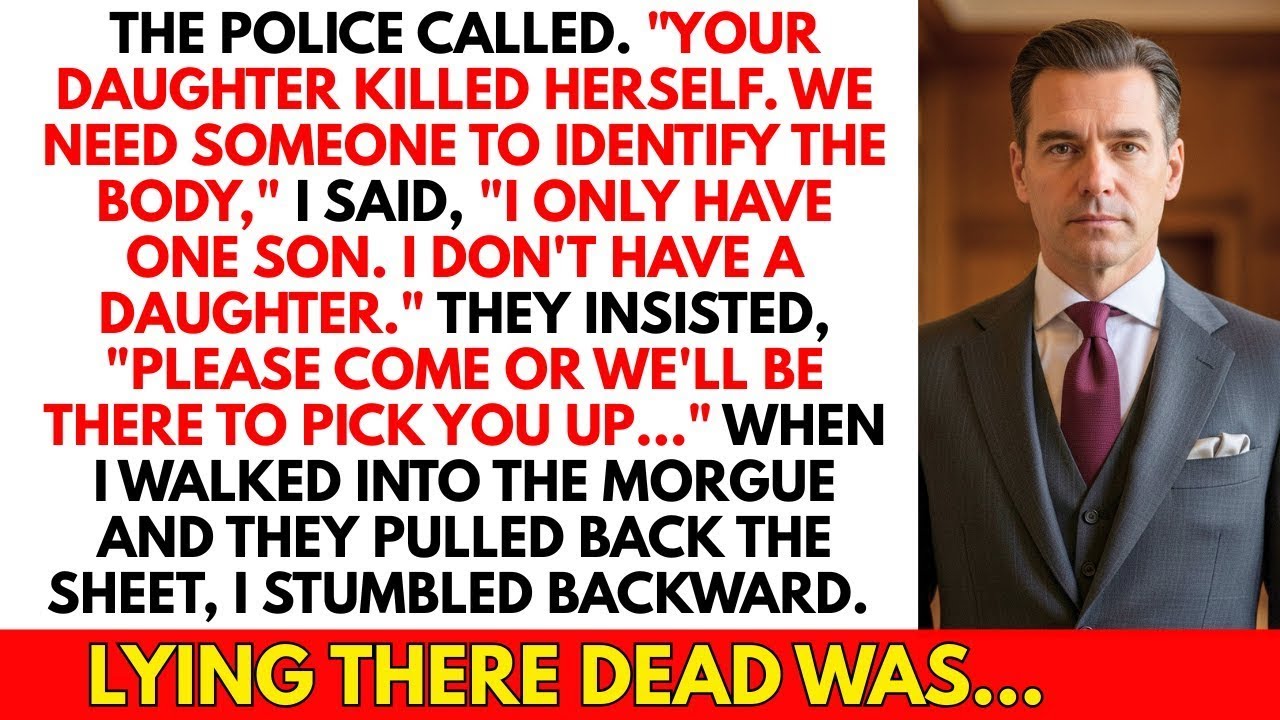 Police called me to identify my daughter's body. I only have one child. But the dead woman was...