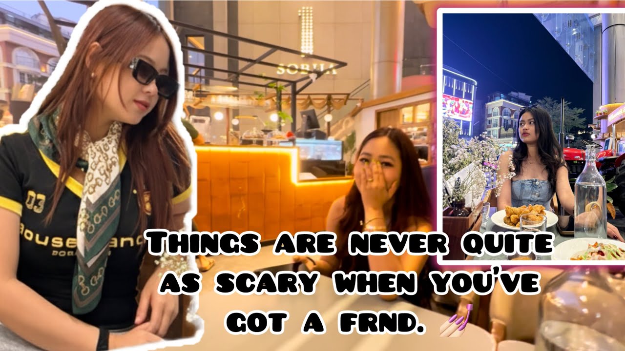 Things are never quite as scary when you’ve got a F 💅🏻💅🏻💅🏻