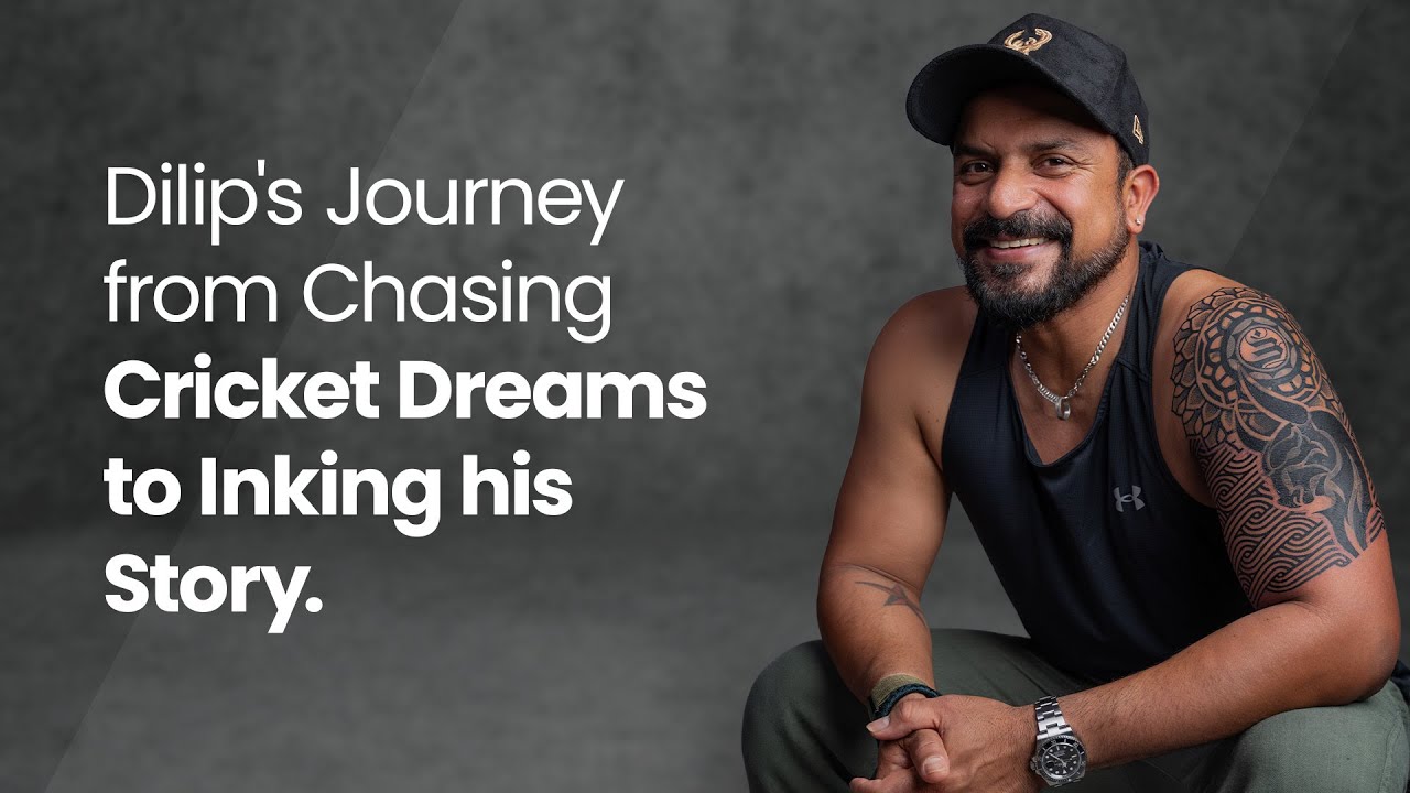 Dilip's Journey from Chasing Cricket Dreams to Inking his Story | Aliens Tattoo