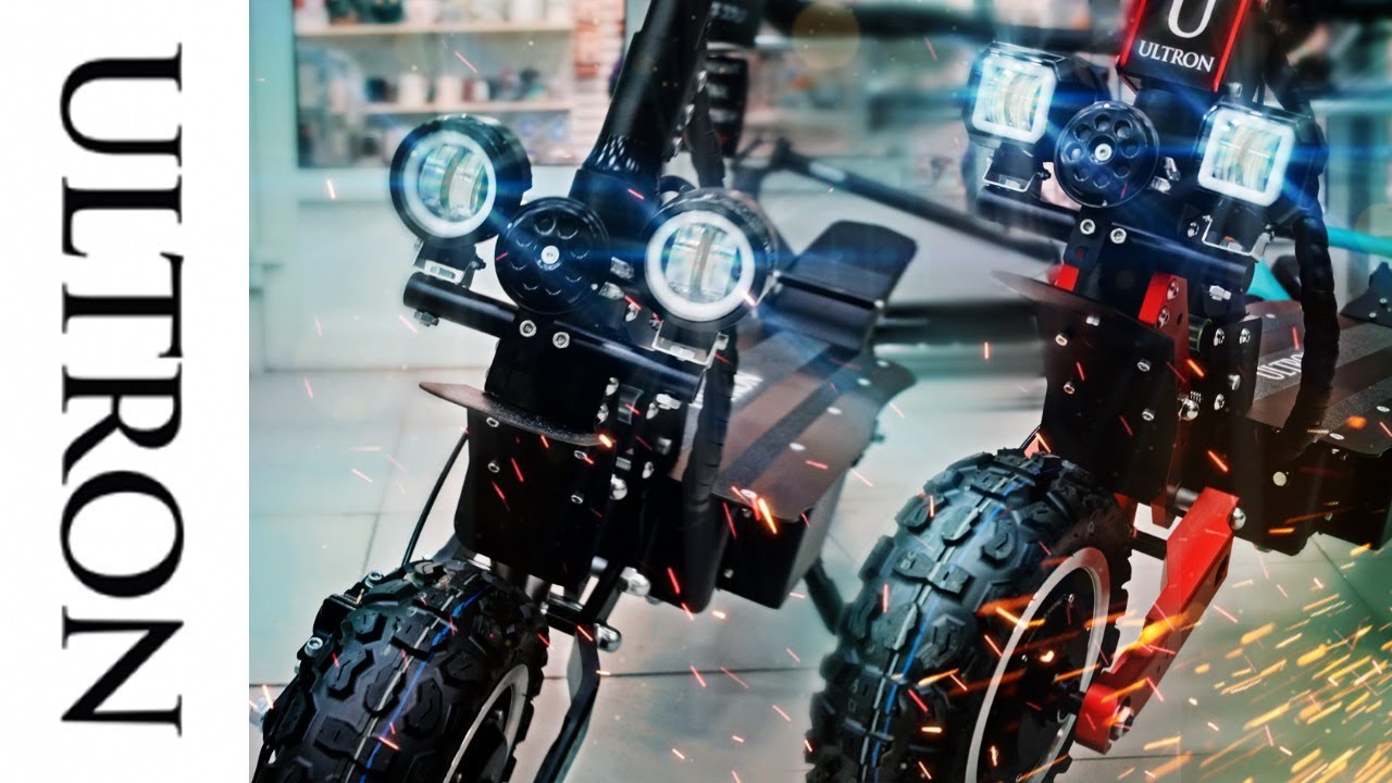 Skutery elektryczne 2021 Ultron T128 v3.2 Pro i Ultron T108 v3.2 Pro co się zmieniło?!