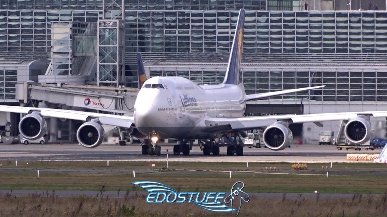 Lufthansa - Boeing 747-830 D-ABYA - Takeoff from Frankfurt am Main EDDF/FRA