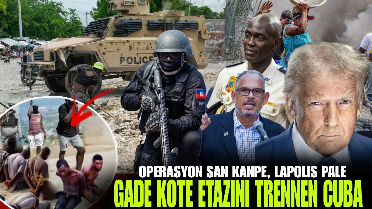 Lapolis Lanse Operasyon San Kanpe, Banndi mele, Fils-Aimé Operasyon Sediksyon, Etazini mete uba atè