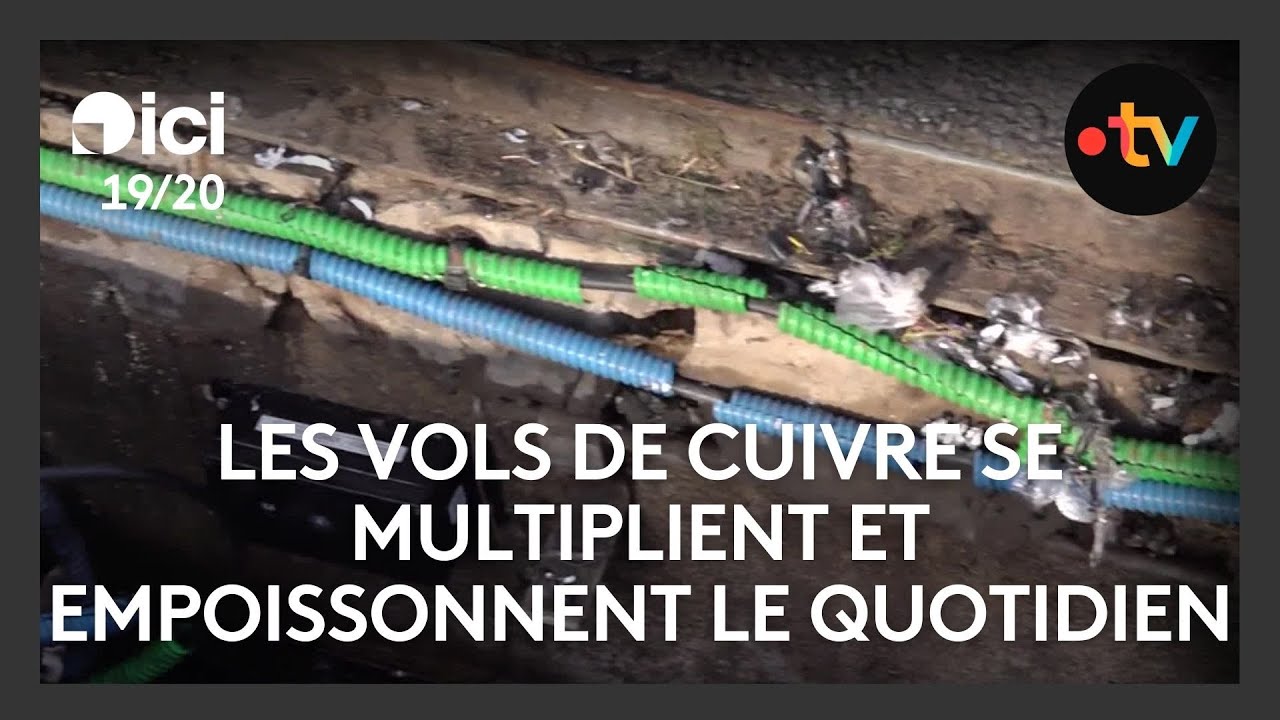 Multiplication des vols et des trafics de cuivre dans les Hauts-de-France