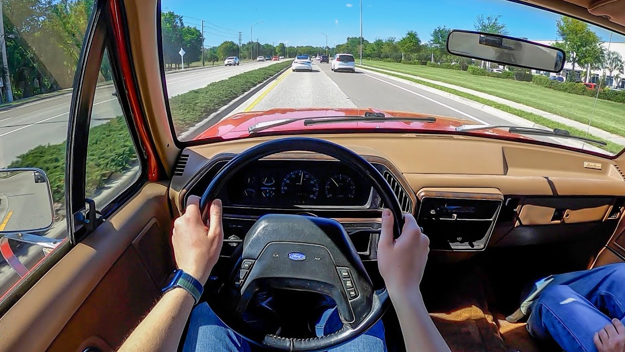 1989 Ford Bronco Eddie Bauer 4x4 - POV Test Drive (Binaural Audio)