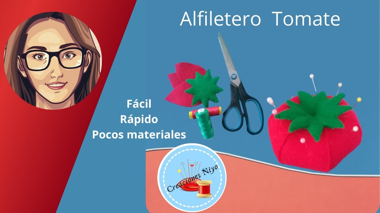 Paso a paso alfiletero *tomate /TOMATO