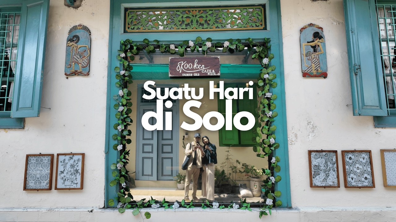 Solo & Yogya Vlog Part 1 | Naik Kereta Bima, Keliling Solo & Makan Ala Keraton