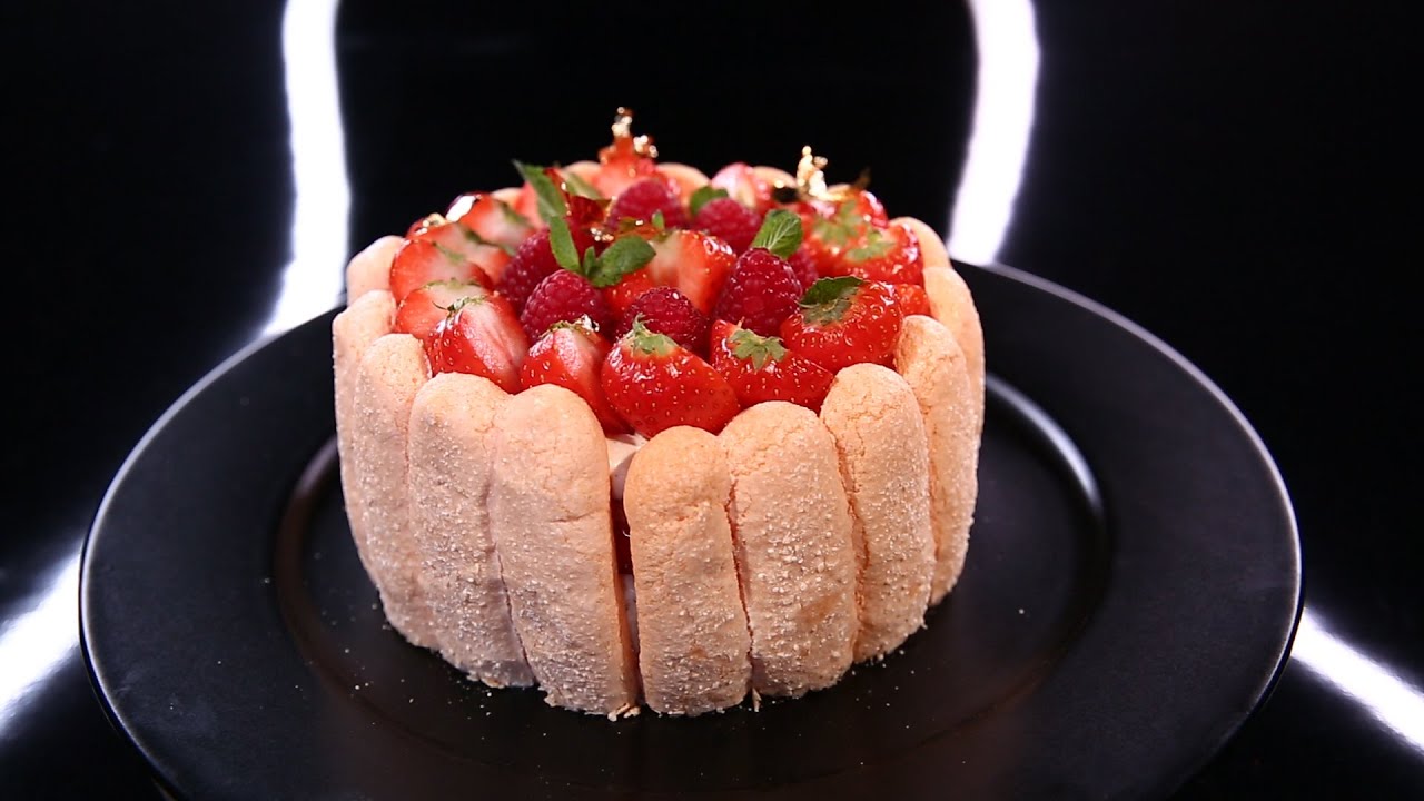 Charlotte aux fraises et aux framboises par Emmanuel Ryon (#DPDC)