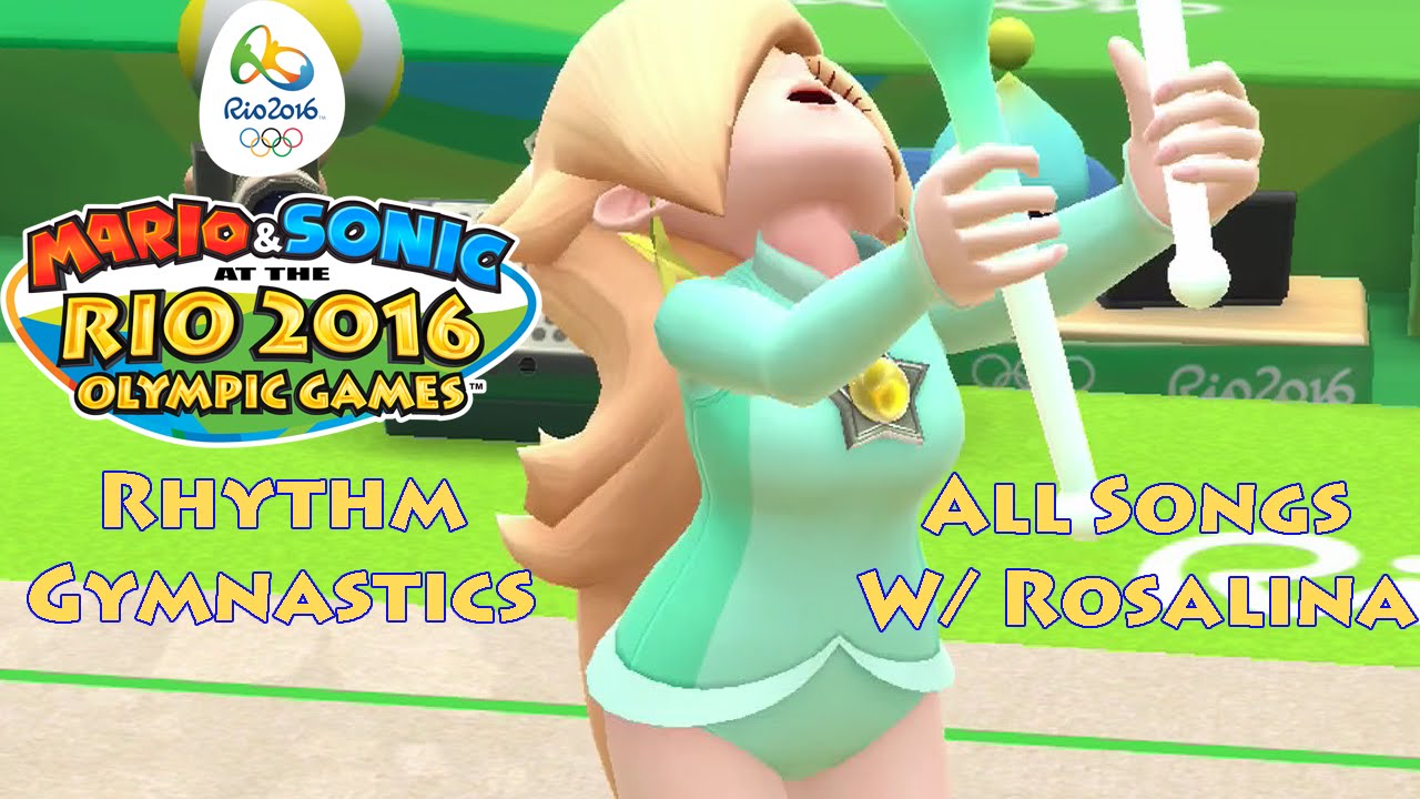 Mario & Sonic at the Rio 2016 Olympic Games: Rhythm Gymnastics (All Songs w/ Rosalina)