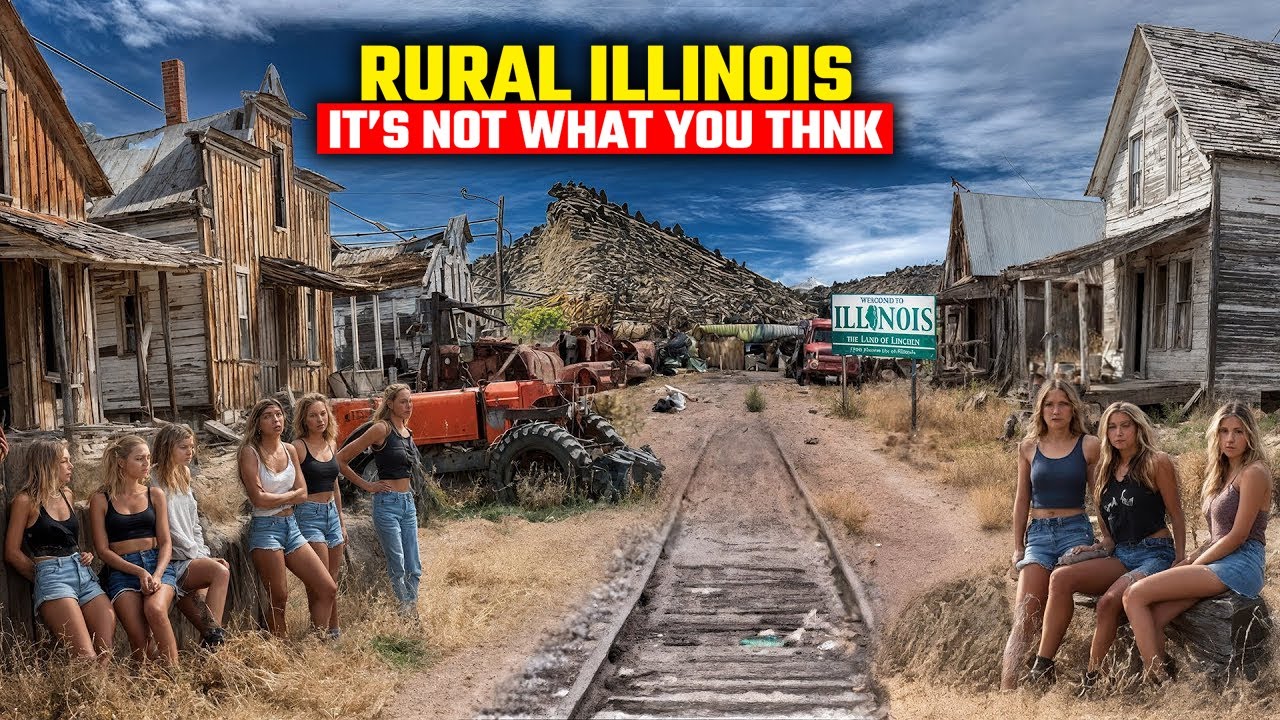 Hidden in Rural America!! 15 Remote Small Towns in Illinois with Unbelievable Stories