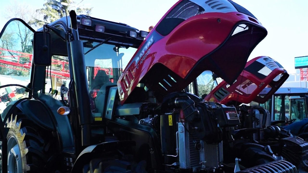 Tractor Hattat T4100 - Perkins Engine 1104D-44TA - Hattat Trakt&ouml;r walkaround