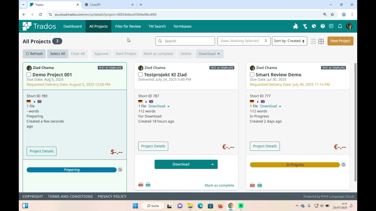 Unlock the power of Generative AI in the Trados customer portal