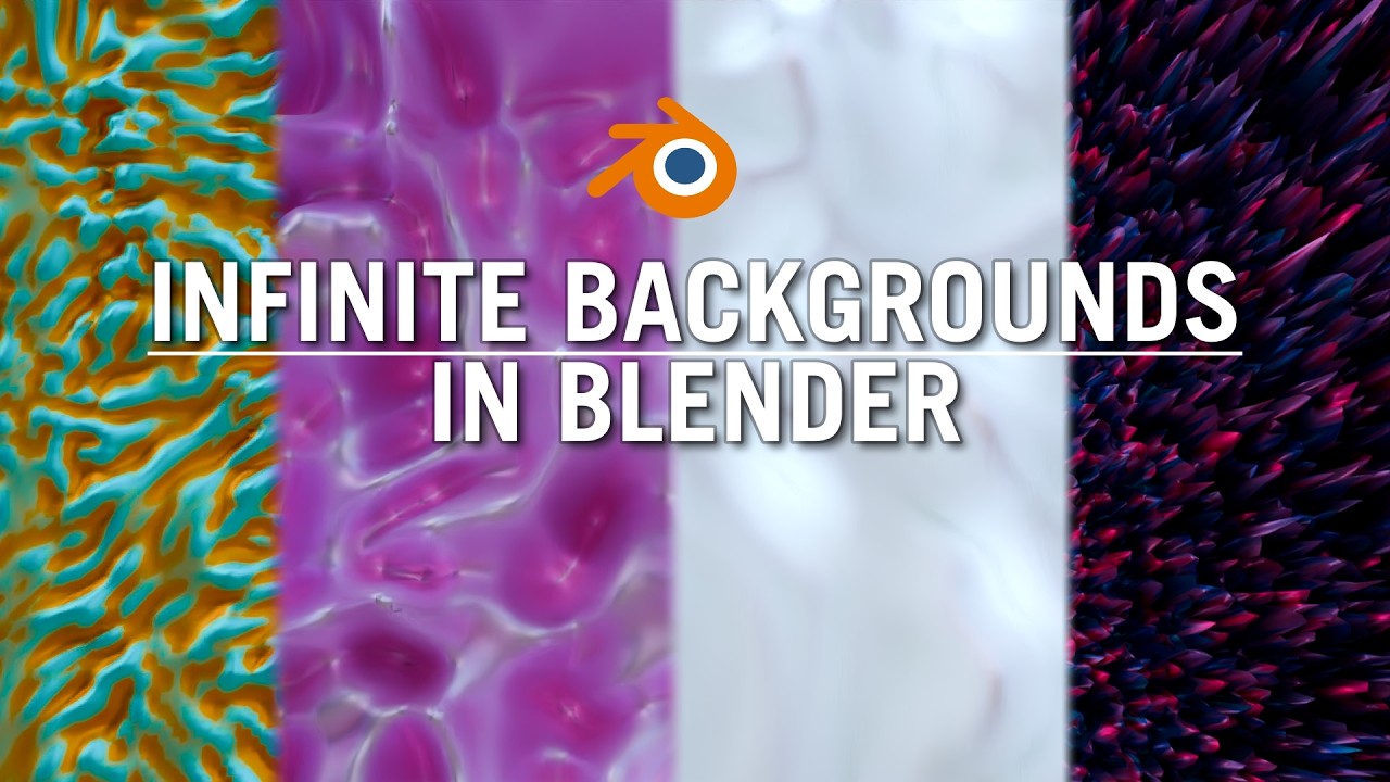 Infinite Backgrounds in Blender Geometry Nodes