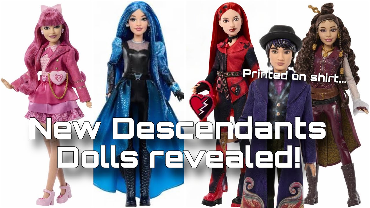 НОВОСТИ О КУКЛАХ! Представлены новые куклы Disney Descendants: Wicked Wonderland! Делюкс-версии и...