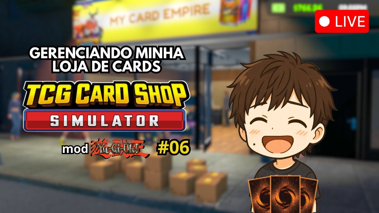 ☕ Relaxando com TCG Card Shop Simulator #06