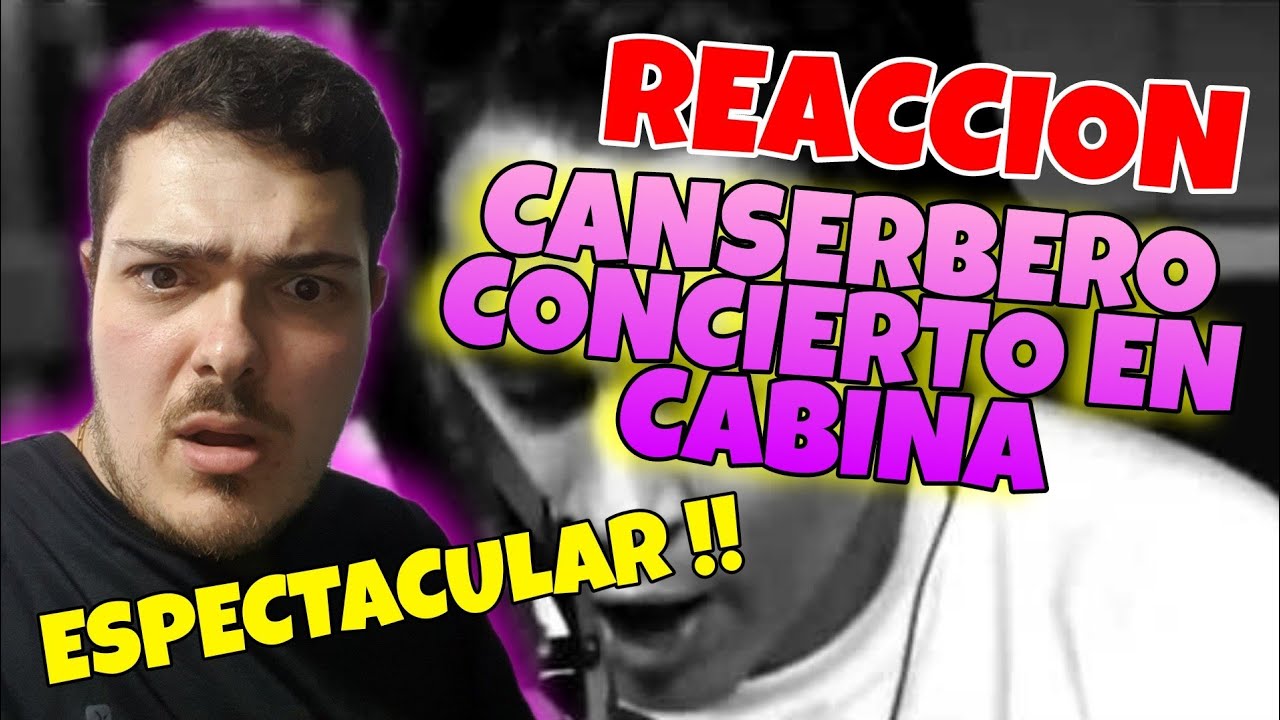 CONCIERTO EN CABINA CANSERBERO 🎙❤ [ REACCION Bellota ]