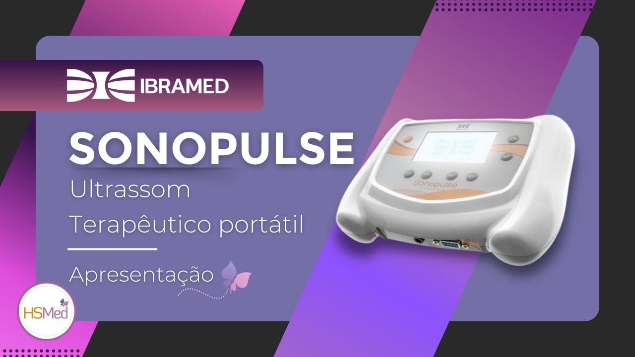 Sonopulse Portable Aparelho de Ultrassom - IBRAMED