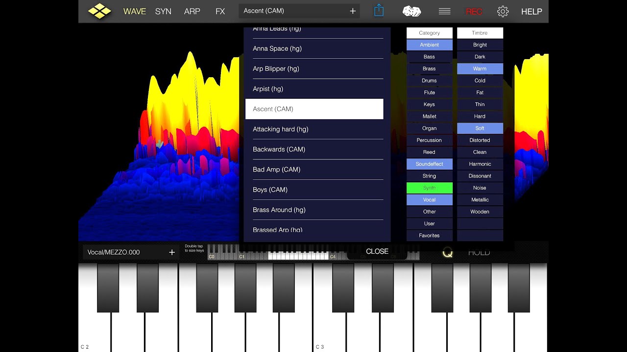 Poseidon Synth The BIG Revisited Soundtest 2016 Demo for the iPad