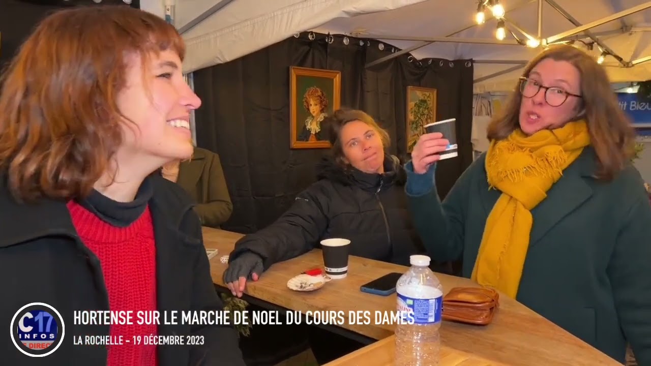HORTENSE SUR LE MARCHÉ DU COURS DES DAMES DE LA ROCHELLE