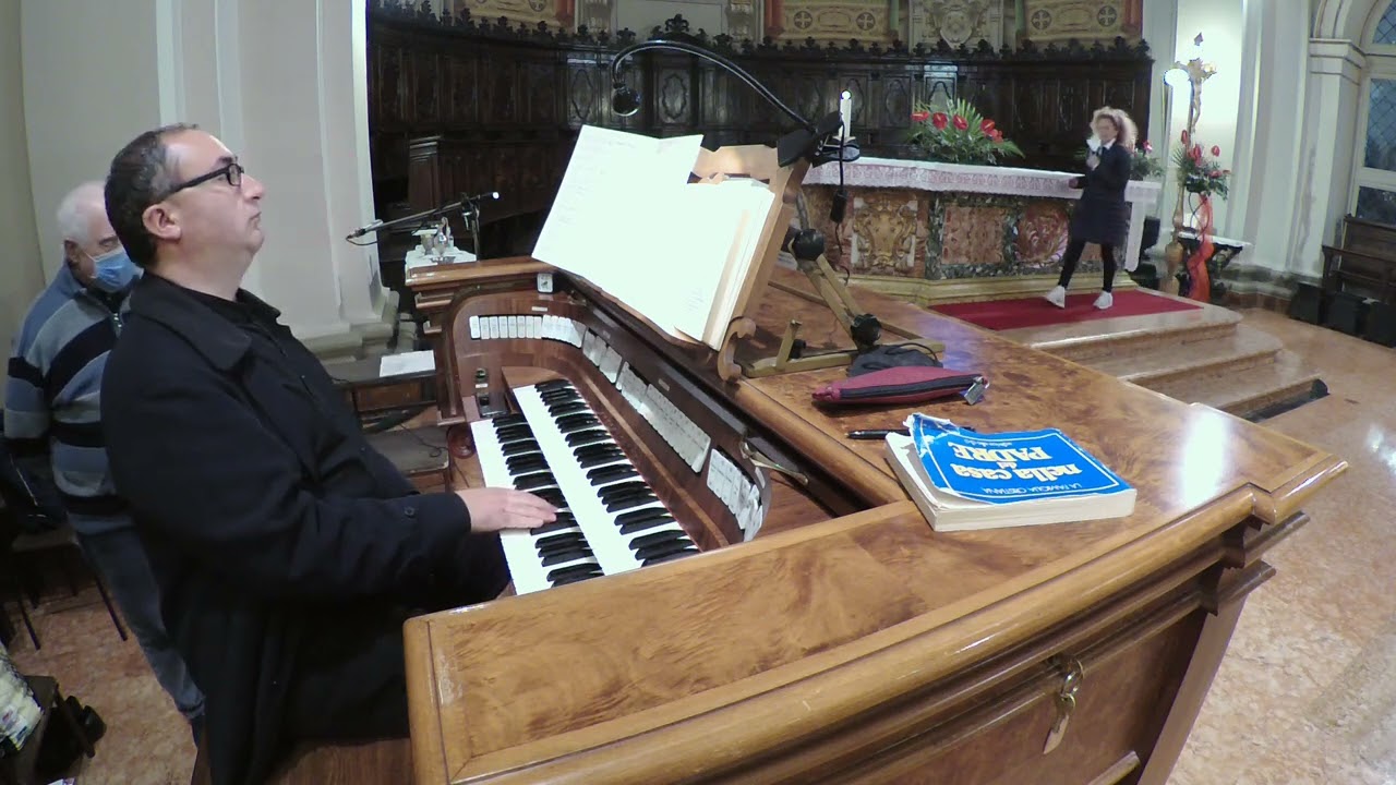 TI SALUTO O CROCE SANTA + FUGE IMPROVISATION  10-04-2022