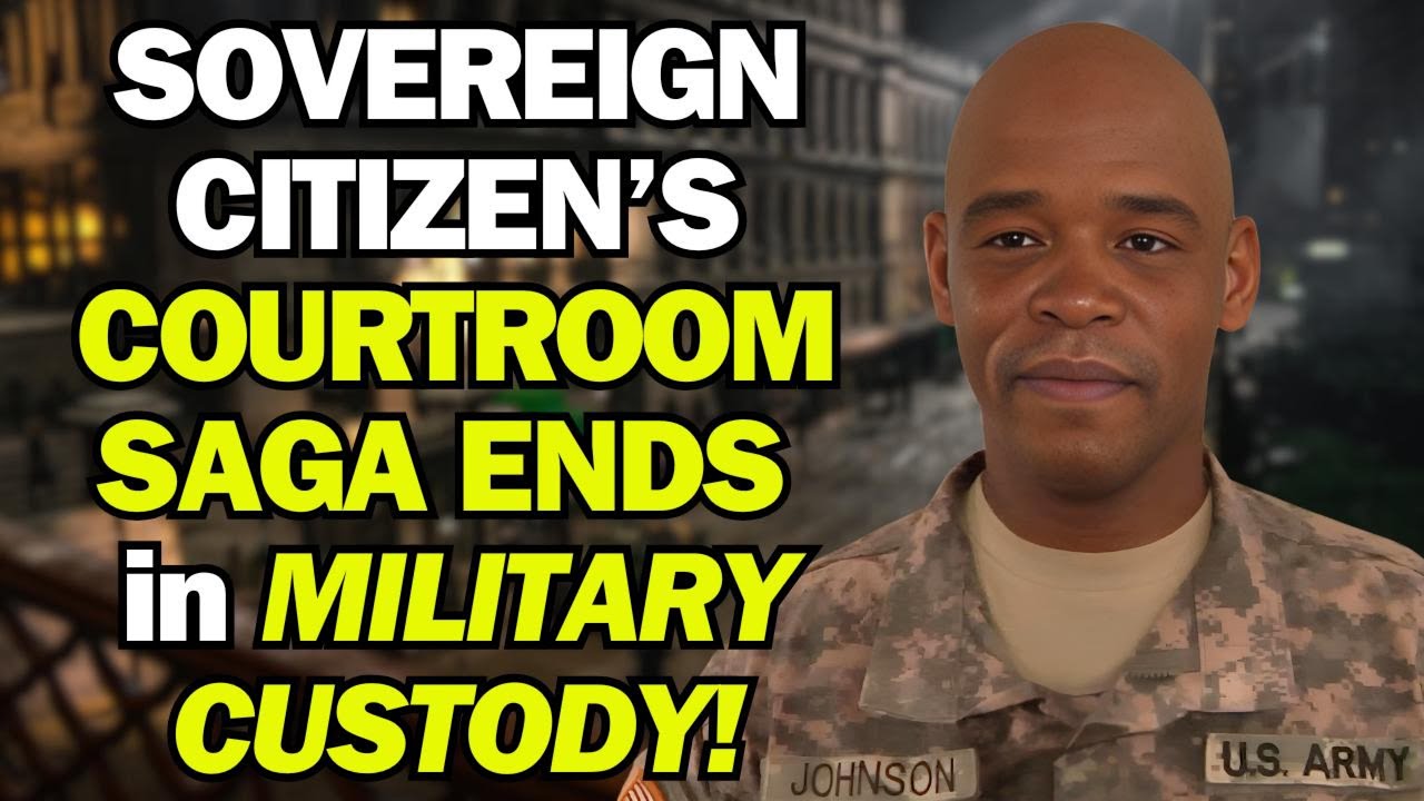 Sovereign Citizen's SHOCKING Courtroom Battle Ends in Military Custody