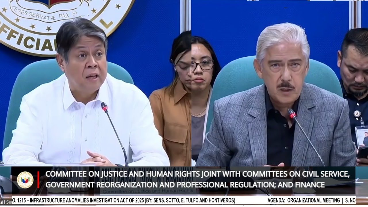 LIVE: Senate hearing on Flood Control Anomalies Investigation Act