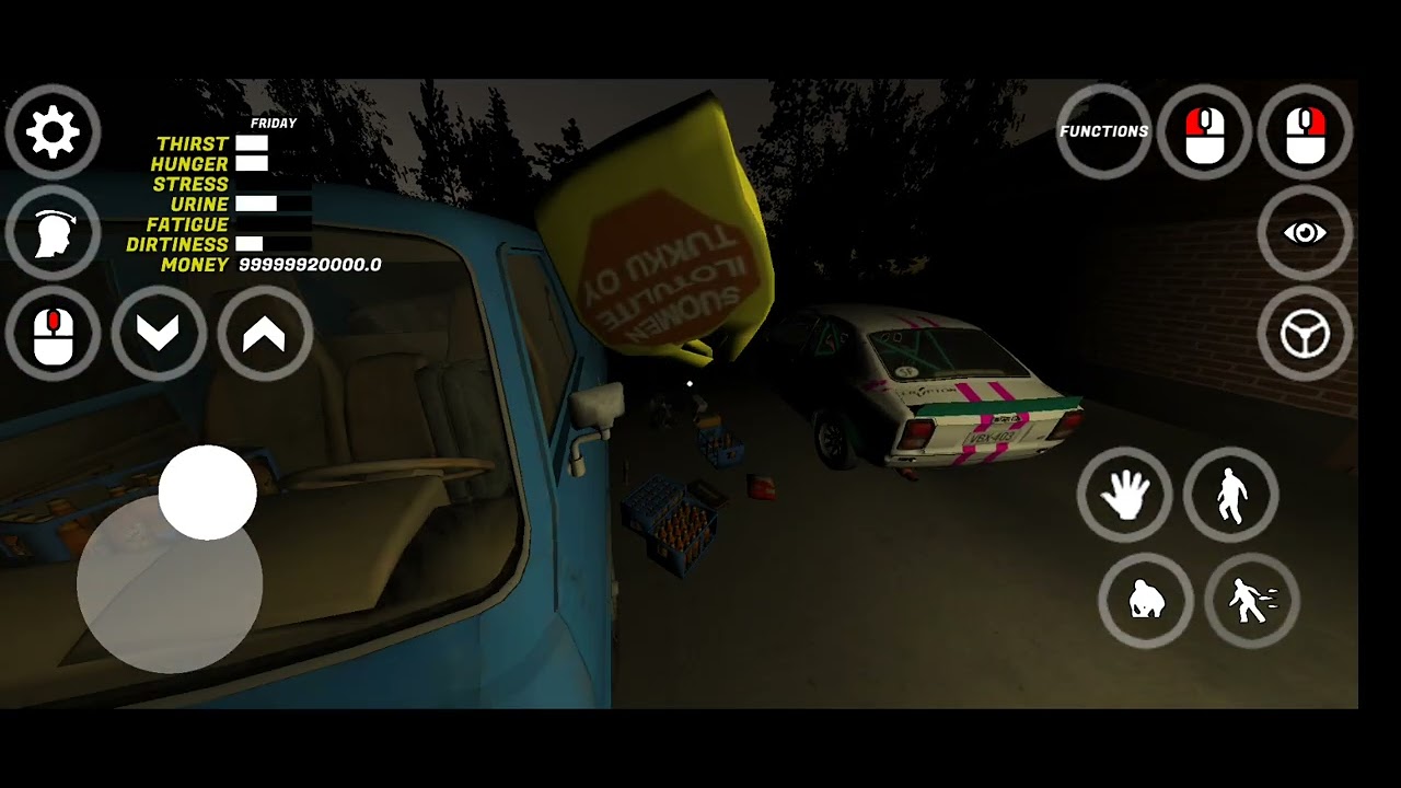 Happy New Years! Firework chaos! My Summer Car Mobile