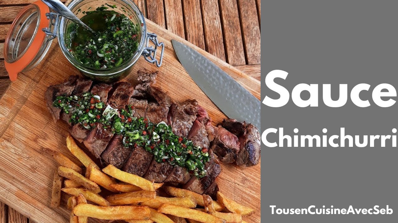 SAUCE CHIMICHURRI (Tous en cuisine avec Seb)