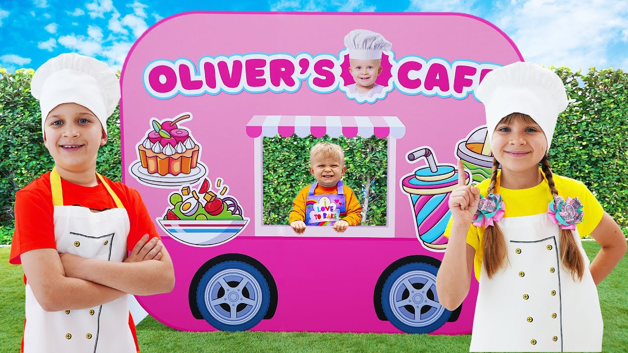 Roma and Diana visit Oliver's Cafe