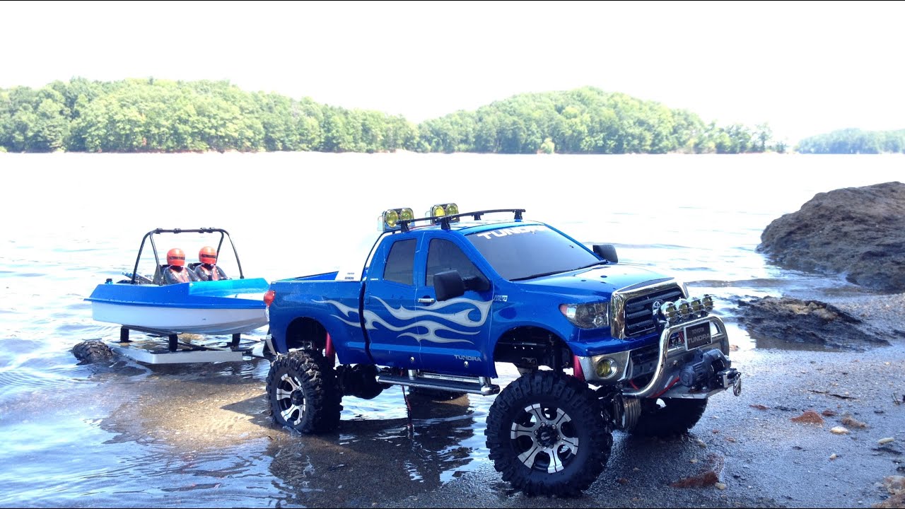 **Tamiya Toyota Tundra**RC Boat Launch**Tybo's RC Motorsports**Pure RC 4x4 **