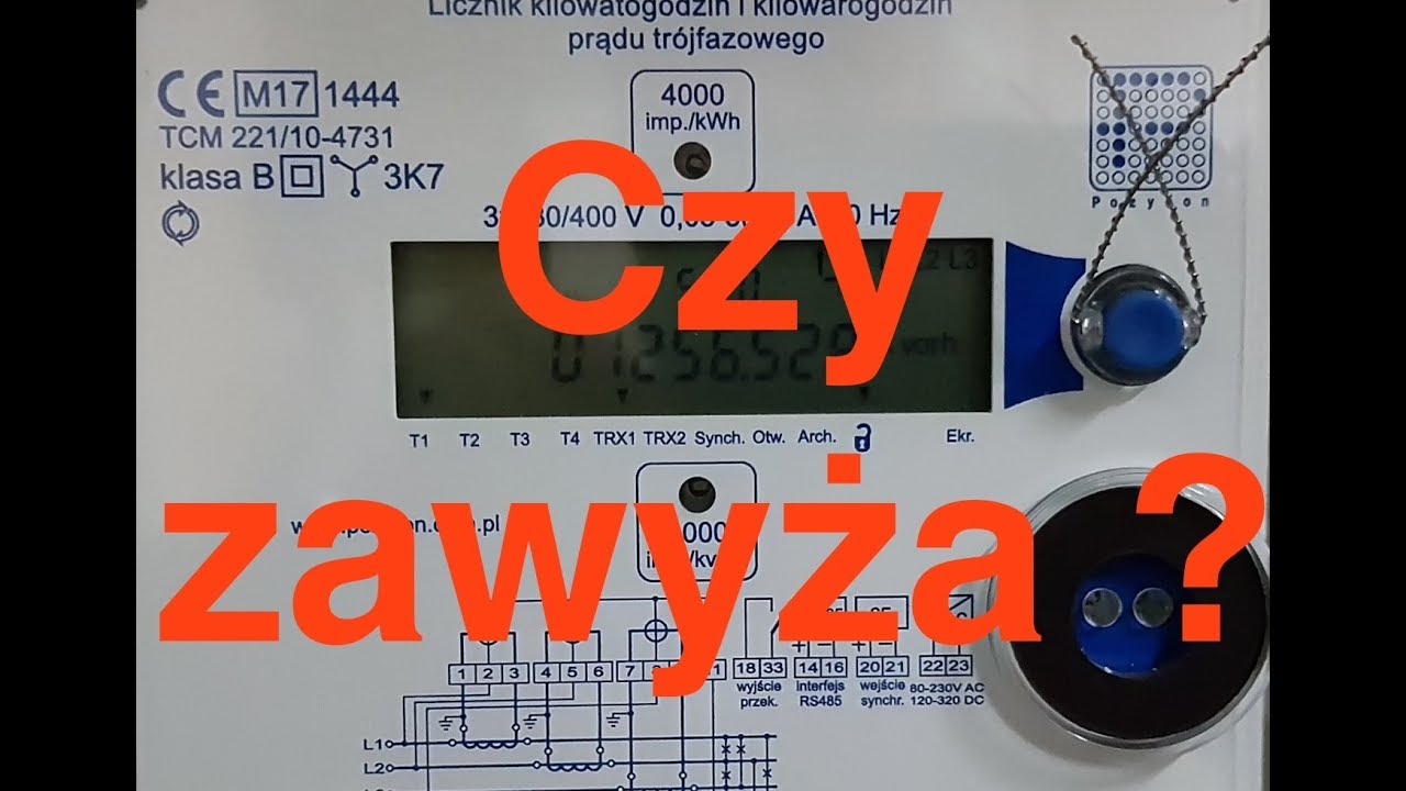 Czy elektroniczny licznik prądu zawyża zużycie energii?