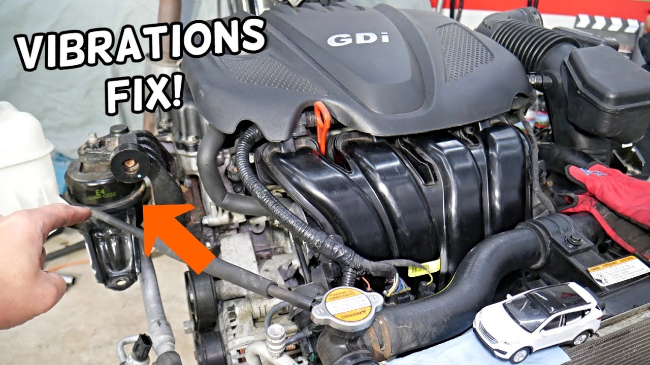 HYUNDAI SANTA FE VIBRATIONS, VIBRATES AT IDLE ACCELERATION