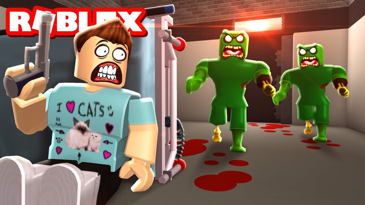 ESCAPE THE ZOMBIE ASYLUM OBBY IN ROBLOX