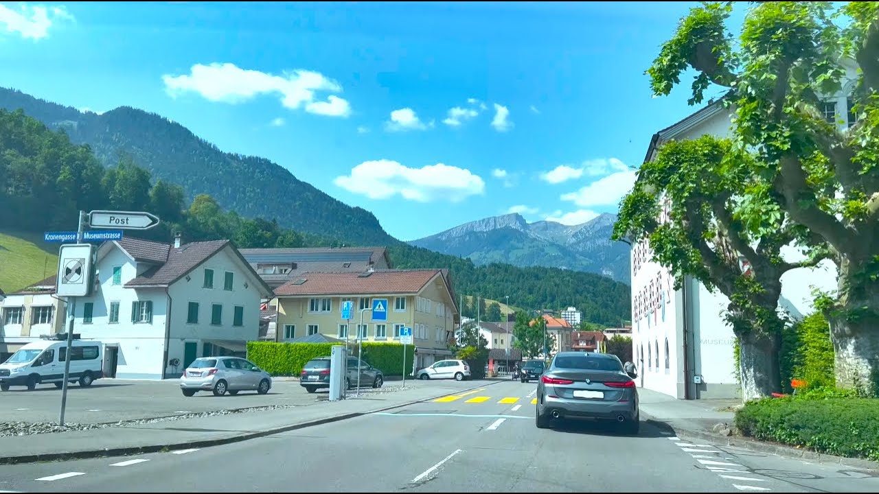 Sarnen to Sursee Switzerland | Driving Tour 4K HDR Dolby Vision