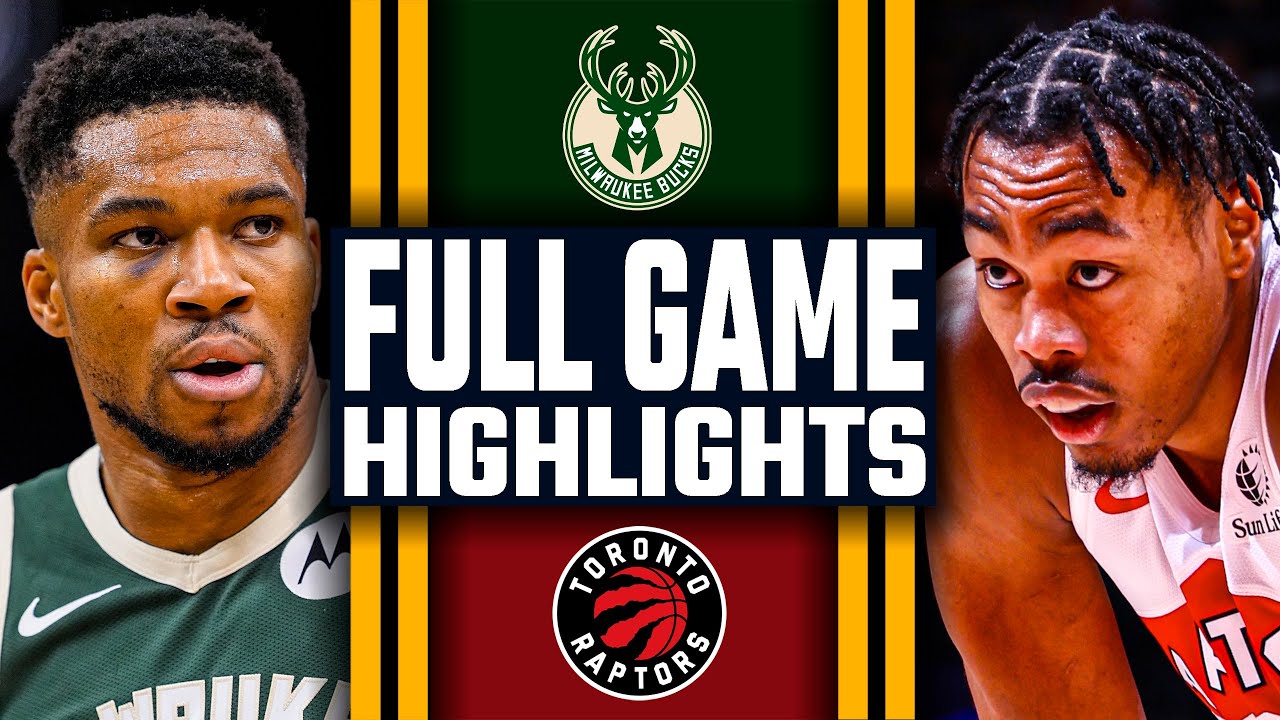 4K | Milwaukee Bucks vs Toronto Raptors - FULL GAME HIGHLIGHTS | November 4, 2025 NBA Season