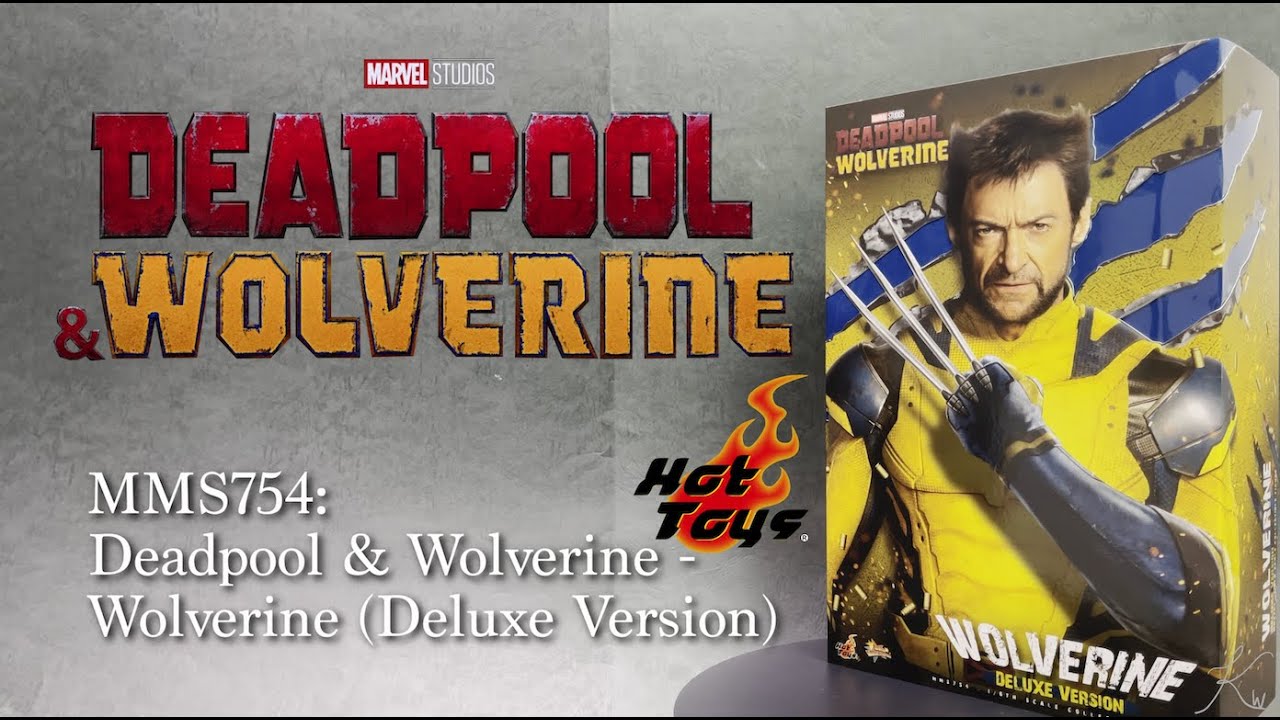 Hot Toys MMS754 Wolverine (Deadpool & Wolverine)(Deluxe Version) Unboxing Quick Look Review